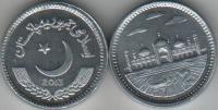 Pakistan 2013 Rupees 2 Metal Aluminium Coin UNC KM#68